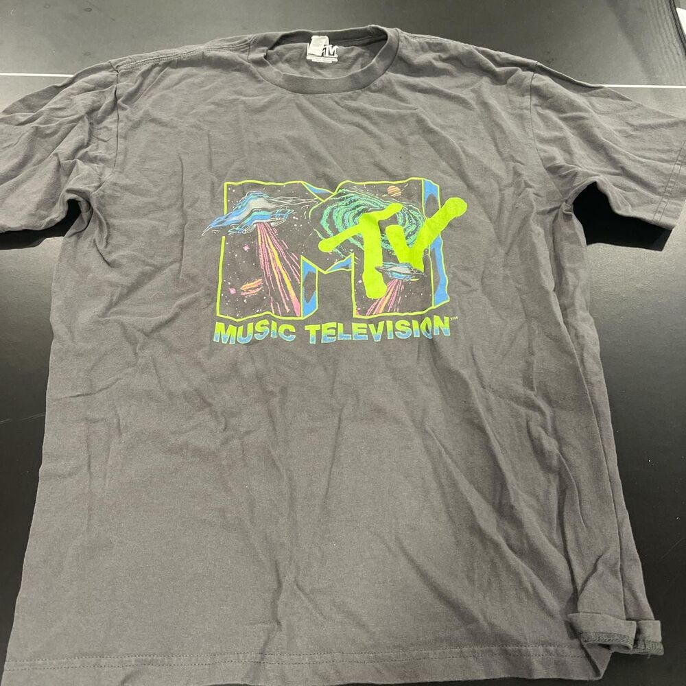 Pacsun Men's Grey and Black T-shirt
